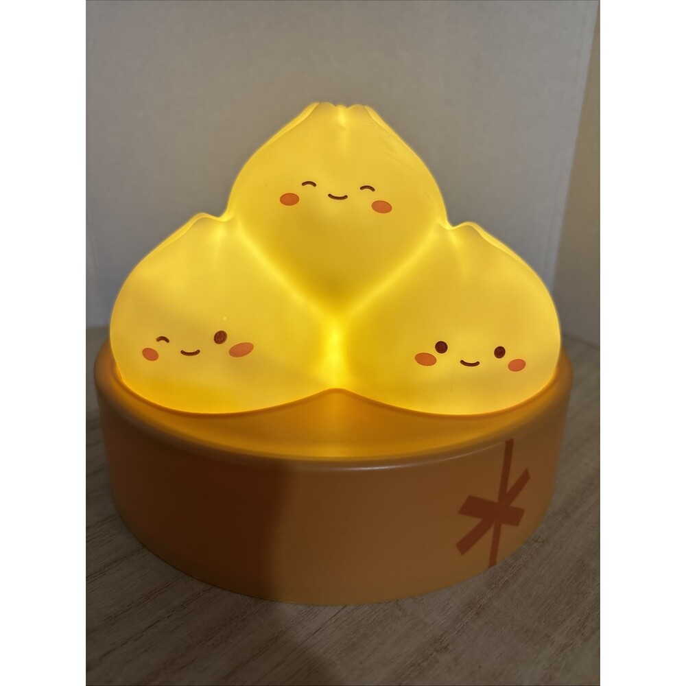Dumpling Ambient Light, Three Bao Dumpling Light Lamp Nightlight JME & co